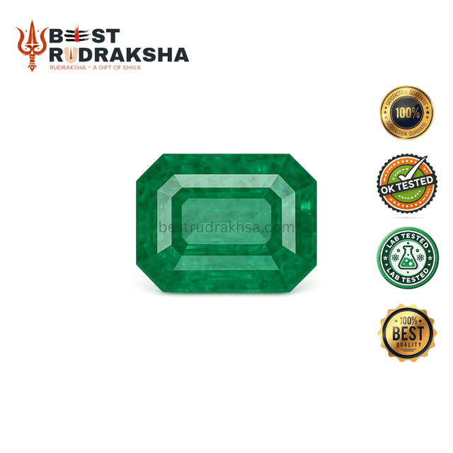Mercury's Emerald (Budh ka Panna) - Original Emerald Gemstone